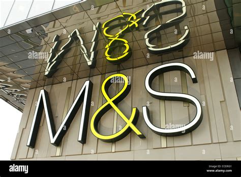 Marks And Spencers Logo Stock Photo Alamy