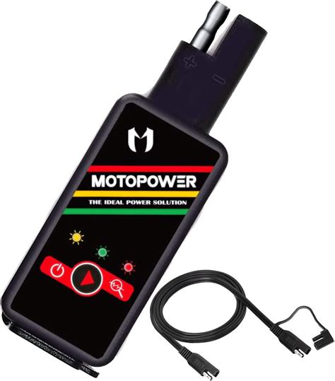 Amazon Com Motopower Mp B Motorcycle Dual Usb Charger Sae To Usb Adapter With Battery