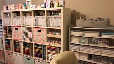 Craft Room Tour Stamp N Storage And Ikea Kallax Stampin Up Stamps