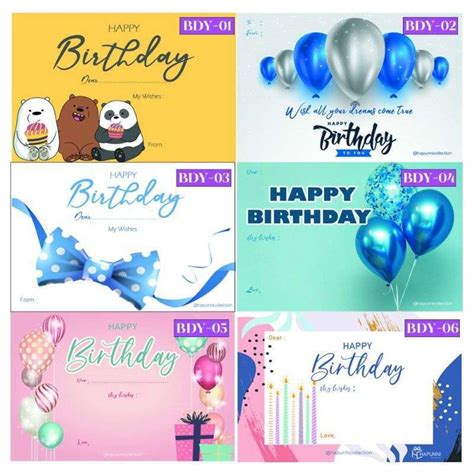 Jual Kartu Ucapan T Card Ulang Tahun Birthday Card Annyversary