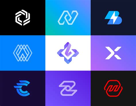 Logos and Grids on Behance