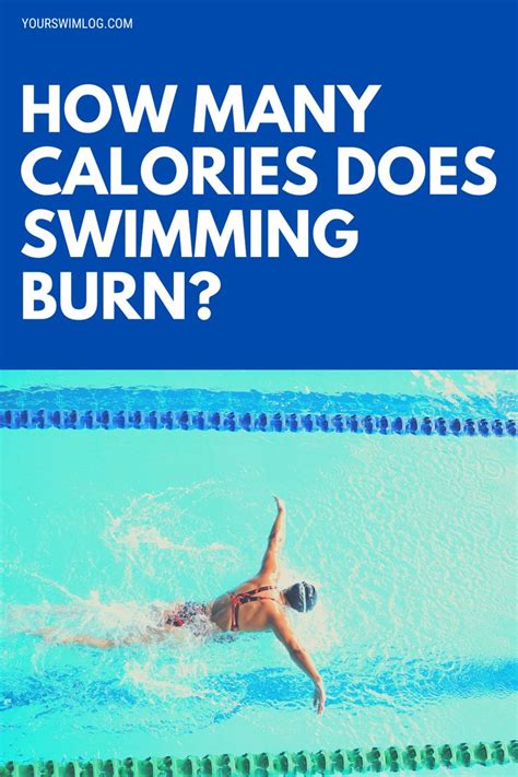 How Many Calories Does Swimming Burn Swimming Swimming Articles Burns