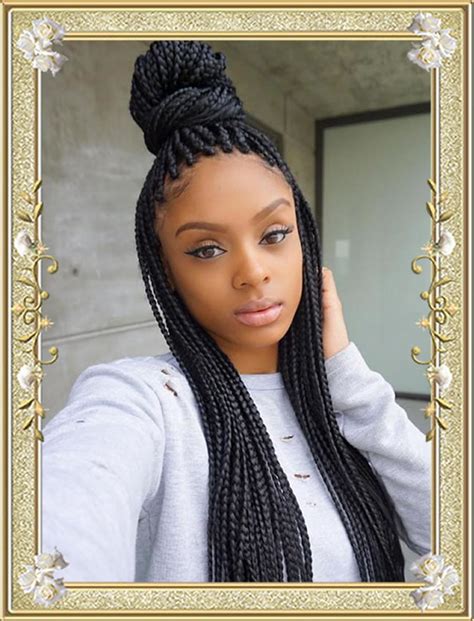 Check out the cutest box braids hairstyles for 2020 including box braids bobs and buns. 60 Delectable Box Braids Hairstyles for Black Women ...