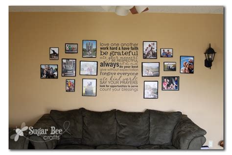 Decorating Your Home with Family Pictures | Photo wall, Decorating with pictures, Home goods decor