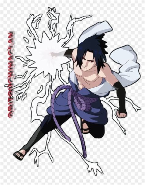 Sasuke Chidori By Obitoiuchihaclan Naruto Sasuke Uchiha Part Free Transparent PNG Clipart
