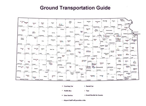 Printable Map Of Kansas Counties