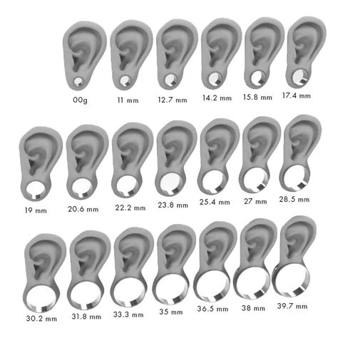 High Quality Titanium Ear Gauges Metal Plugs Sizes 00g And Larger