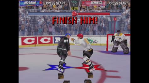 Wayne Gretzky S D Hockey Fatality Edition Arcade Prototype Youtube