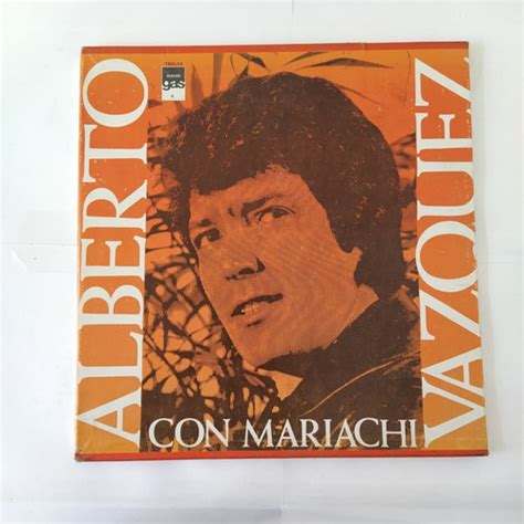 Disco Lp Alberto Vázquez Con Mariachi 3 Discos Meses Sin Intereses