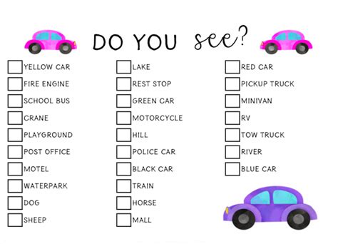 One of my kids' favorite things to do on road trips is to make up different games or play some of the classics. Road trip game printable | BigCrazyLife