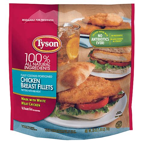Tyson Chicken Breast Fillets Frozen Meat Foodtown