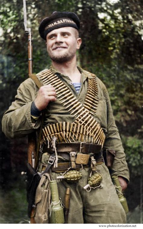 My Colorization Soviet Marine Of The Russian Naval Infantry Of The
