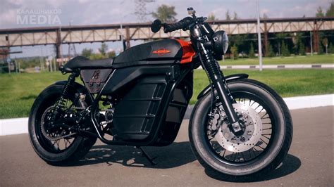 Kalashnikov Shows Off Cafe Racer Concept Bike Motorcycle News
