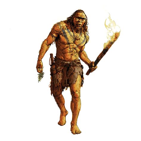 Artstation Caveman Alex Negrea Ancient Humans Prehistoric Man