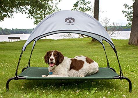Everything Summer Camp Dog Bed Canopy With Adapter Fits Large Size
