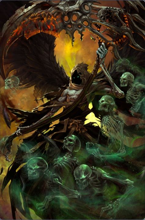 Grim Reaper By Hodsnake On Deviantart Grim Reaper Art Dont Fear The