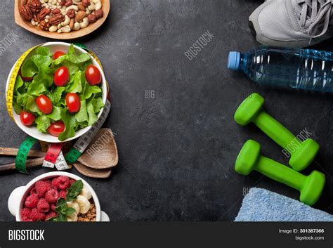 Healthy Food Fitness Image And Photo Free Trial Bigstock