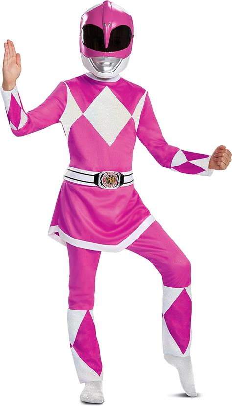 Power Rangers Deluxe Pink Ranger Mighty Morphin Costume For