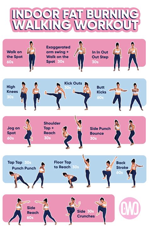 Walk The Weight Off At Home Walking Exercise Workout Routines For