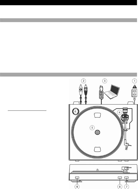 Page 4 Of Ion Turntable Ion Ttusb05 User Guide