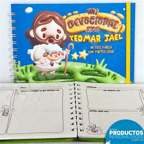 Cuaderno Devocional Para Niños Diseño Jesús Es Mi Pastor Productos