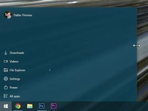 How To Remove Live Tiles And Resize The Start Menu In Windows 10