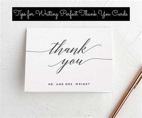 How To Write The Perfect Thank You Cards For Wedding Ts Holidappy