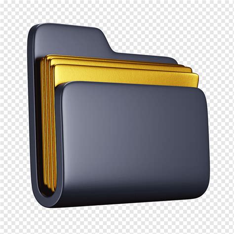 Folder 3d Icon Png Pngwing