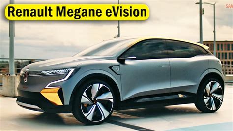 Renault MÉgane Evision The Future Of The Electric Car Youtube