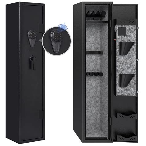 Kaer Gun Saferifle Safe W Biometric Fingerprintgun Cabinets For 3 5