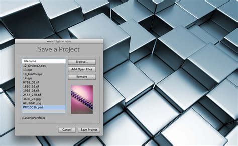 Ps Projects Files Manager For Photoshop