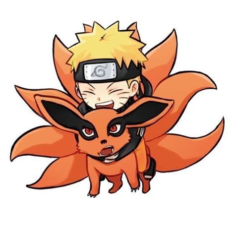 Cute Chibi Naruto And Kurama Wallpaper Torunaro