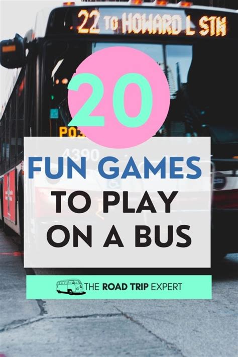 20 Fun Games To Play On The Bus Endless Laughs