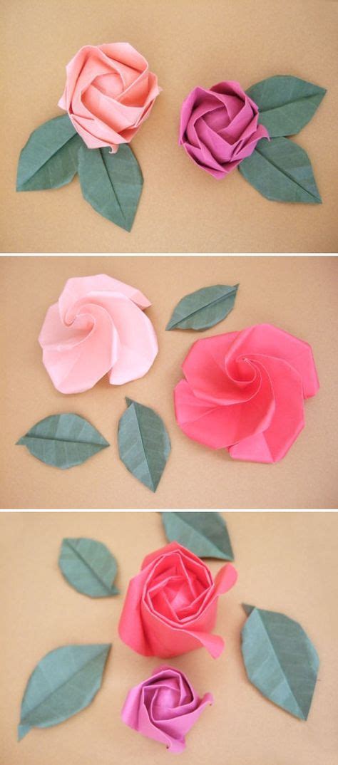 Diy Origami Roses Ive Been Trying To Find A Good Tutorial For Forever