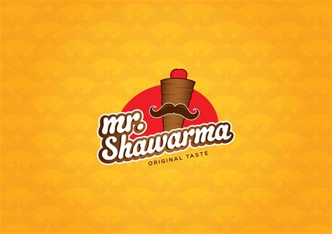 MR.Shawarma on Behance | Logo restaurant, Shawarma, Logo food