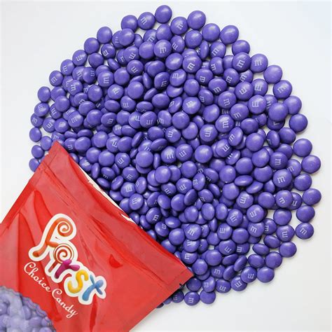 Mandm Purple Milk Chocolate Candy 2 Pound Resealable Pouch Bag Walmart
