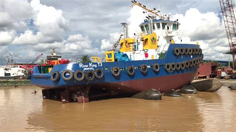 Dayang enterprise sdn bhd (yard 1). Forward Marine Enterprise Sdn Bhd launched 30M Tugboat ...