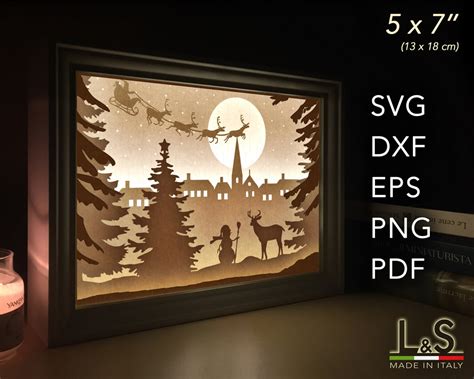 3d shadow box svg free