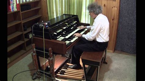 Allan Brewster X77 Hammond Organ Why Did You Original Comp Youtube