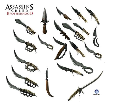 Anaïs Bernabé Assassins Creed Assassins Creed Brotherhood Weapon