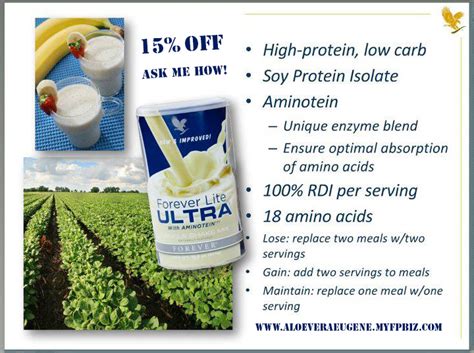 Products And More Forever Lite Ultra With Aminotein Vanilla Or Chocolate
