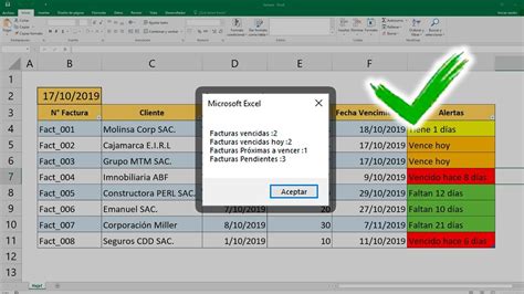¿cómo Calcular Fechas De Vencimiento En Excel Tutoriales De Excel 6