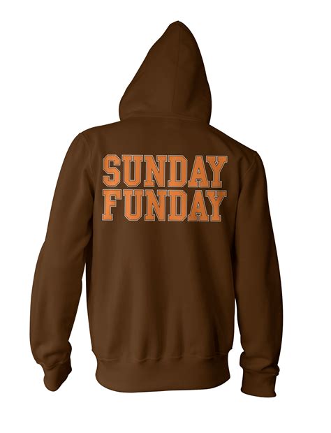 sunday funday hoodie solid ilovecle