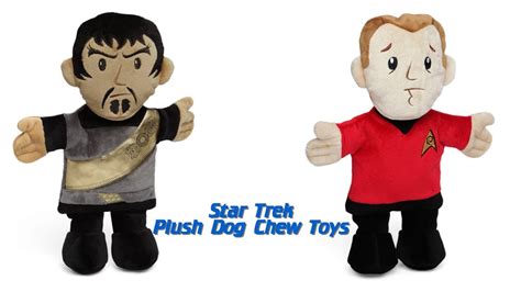 Star Trek Plush Dog Chew Toys From Thinkgeek Youtube