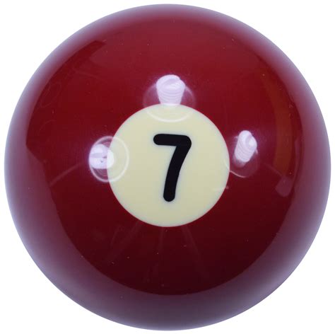 number 7 pool ball 2 1 4 billiards regulation size pool balls