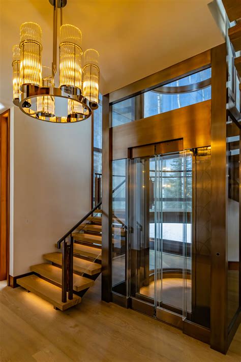 Luxury Home Glass Elevator Rocky Mountain Elevator Products
