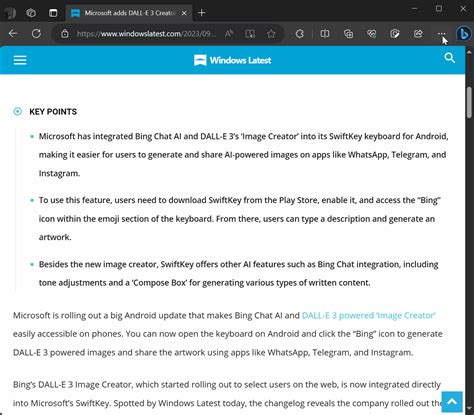 Microsoft Edge Obtiene Una Nueva Y Potente Utensilio De Captura De Pantalla En Windows Y