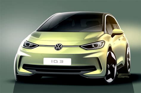 Volkswagen Id 3 To Gain New Tech And Styling In Major Update For 2023
