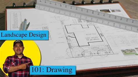 Landscape Design 101 Drawing Basics Youtube