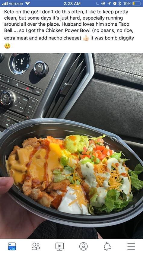 Maybe you would like to learn more about one of these? Eating low carb at Taco Bell | Keto fast food, Fast ...